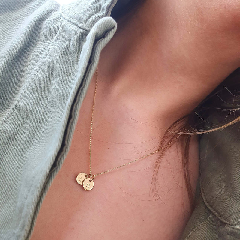 Little O Necklace- Gold