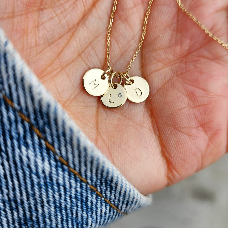 Little O Necklace- Gold