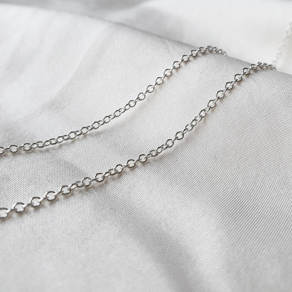 (Bespoke) Timeless Trace Chain Sarah Papa- Sterling Silver