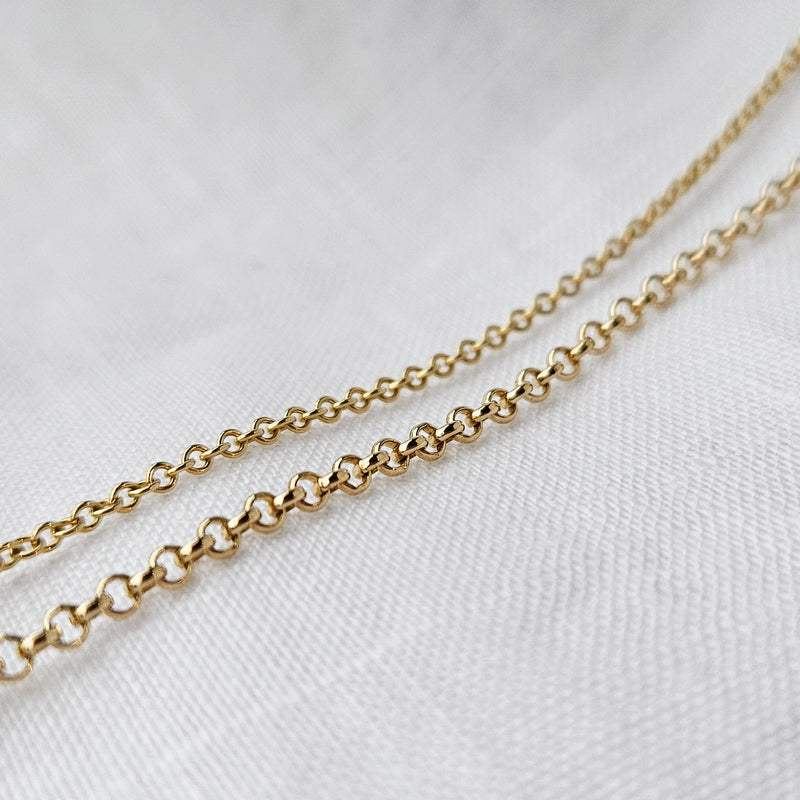 Gold Perfectly Imperfect Heart Necklace