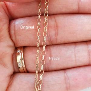 The Sirius Necklace (Small)- Solid Gold 4 discs